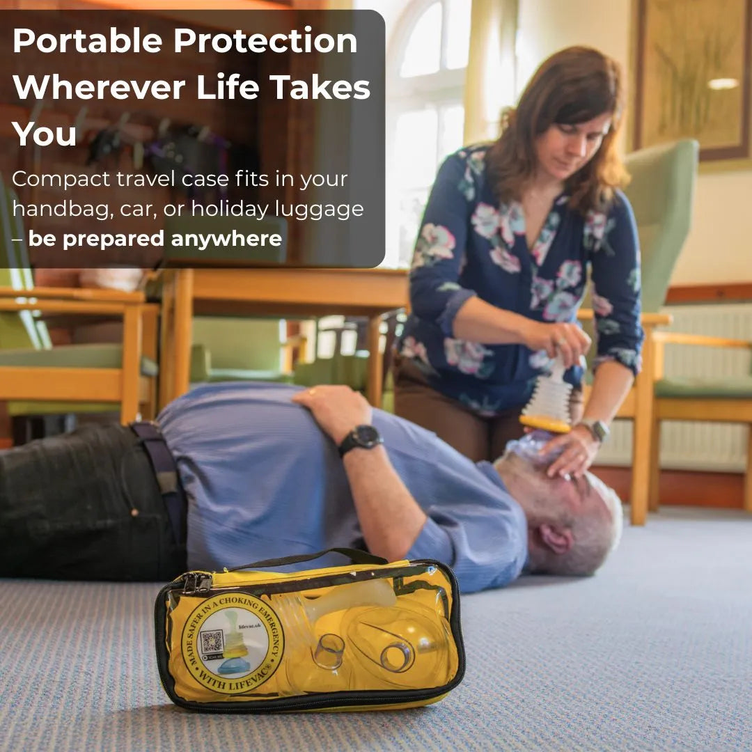 Healthio ChokeSaver | Fast-Acting Anti-Choking Device for Adults & Seniors