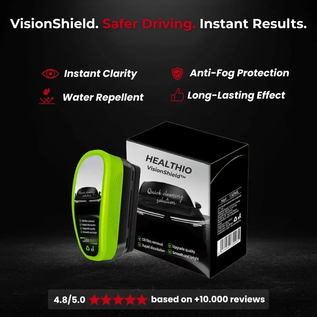 VisionShield™ – Crystal-Clear Windscreen in One Swipe